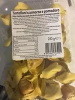 Mängden socker i Tortelloni scmirza e pomodori