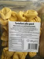 Mängden socker i Tortelloni allo Speck