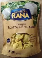 Mängden socker i Tortellini ricotta et épinards