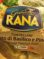 Mängden socker i ravioli pesto basilic