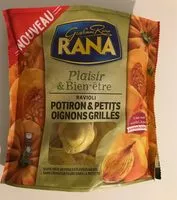 Mängden socker i Ravioli potiron et petits oignons grillés
