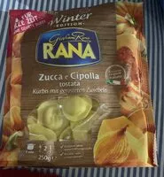 Mängden socker i Ravioli potiron et petits oignons grillés