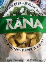 Mängden socker i Rana spinach and ricotta fresh tortelloni