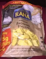 Mängden socker i Tortellini Fromages italiens