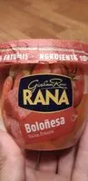 Mängden socker i Salsa Boloñesa RANA
