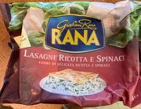 Mängden socker i Lasagnes ricotta e spinaci