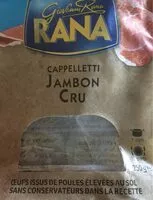 Mängden socker i Cappelletti jambon cru