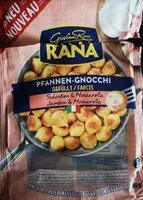 Mängden socker i Pfannen-Gnocchi gefüllt - Schinken & Mozzarella