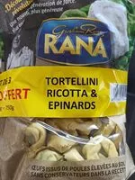 Mängden socker i Tortellini ricotta epinard