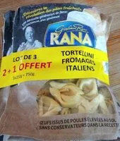 Mängden socker i Tortellini fromages italiens