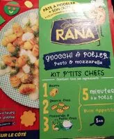 Mängden socker i Gnocchi à poêler pesto & mozzarella