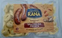 Mängden socker i Tortellini con salchicha fresca