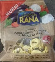 Mängden socker i Tortellini Aubergine tomate et mozzarella