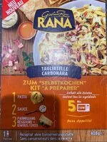 Mängden socker i Tagliatelle carbonara