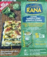 Mängden socker i Lasagne Burrata et Épinards