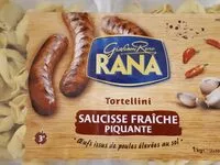 Mängden socker i Tortellini saucisse fraîche piquante