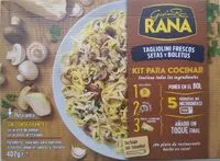 Mängden socker i Tagliolini frescos con setas