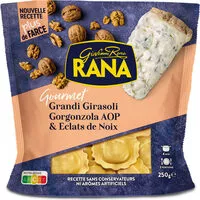Mängden socker i GRANDI GIRASOLI GORGONZOLA ET NOIX RANA