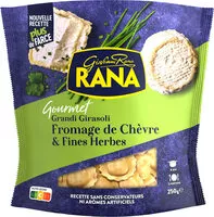 Mängden socker i Grandi girasoli - Pâtes fraîches aux œufs farcies au fromage de chèvre