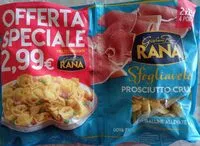 Mängden socker i Sfogliavelo prosciutto crudo