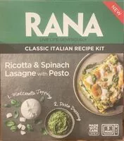 Mängden socker i Ricotta and Spinach Lasagne with Pesto