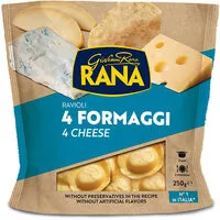 Mängden socker i Ravioli 4 Formaggi