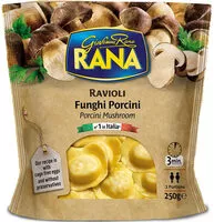 Mängden socker i Ravioli with Mushrooms