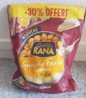 Mängden socker i Gnocchis farcis Carbonara à poêler