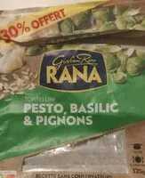Mängden socker i Tortellini pesto Basilic et pignons
