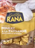 Mängden socker i Tortellini poulet à la paysanne