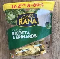 Mängden socker i Tortellini Ricotta & Epinards