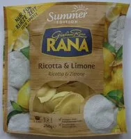 Mängden socker i Rana Ricotta & Limone