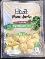 Mängden socker i Tortelloni Ricotta & Spinach