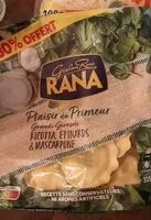 Mängden socker i Grandi girasoti Ricotta épinard mascarpone