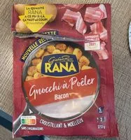 Mängden socker i Gnocchi à poêler - bacon