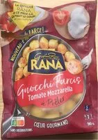 Mängden socker i Gnocchi farcis tomate mozarella