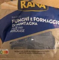 Mängden socker i Ravioli pilze und bergkäse