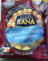Mängden socker i Gnocchis farcis à poeler fromages italiens