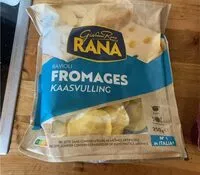 Mängden socker i Ravioli fromages kaasvulling