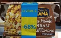 Mängden socker i Spirali aux champignons