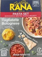 Mängden socker i Tagiatelle Bolognese