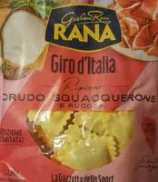 Mängden socker i Ravioli crudo squacquerone e rucola