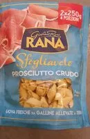 Mängden socker i Sfogliavelo prosciutto crudo