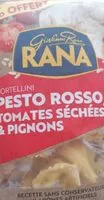 Mängden socker i Tortellini - Pesto Rosso, tomates séchées et pignons