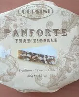 Mängden socker i Panforte, Tradizionale