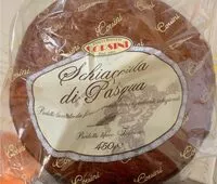 Mängden socker i Schiacciata di pasqua