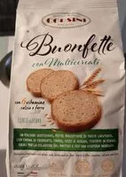 Mängden socker i BUONFETTE con Multicereali