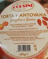 Mängden socker i Torta Mantovana