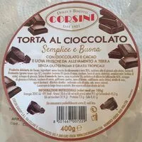 Mängden socker i Torta al cioccolato