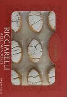 Mängden socker i Ricciarelli alle mandorle